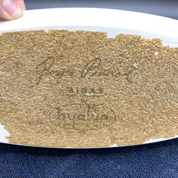 Vintage MCM Georges Briard Mid Century Modern Midas Nesting Bowl White Gold - Picture 3 of 13